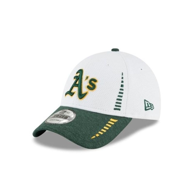 Oakland Athletics Gorra | New Era MLB Speed Tech 9forty Adjustable Cap Mexico - Blancos
